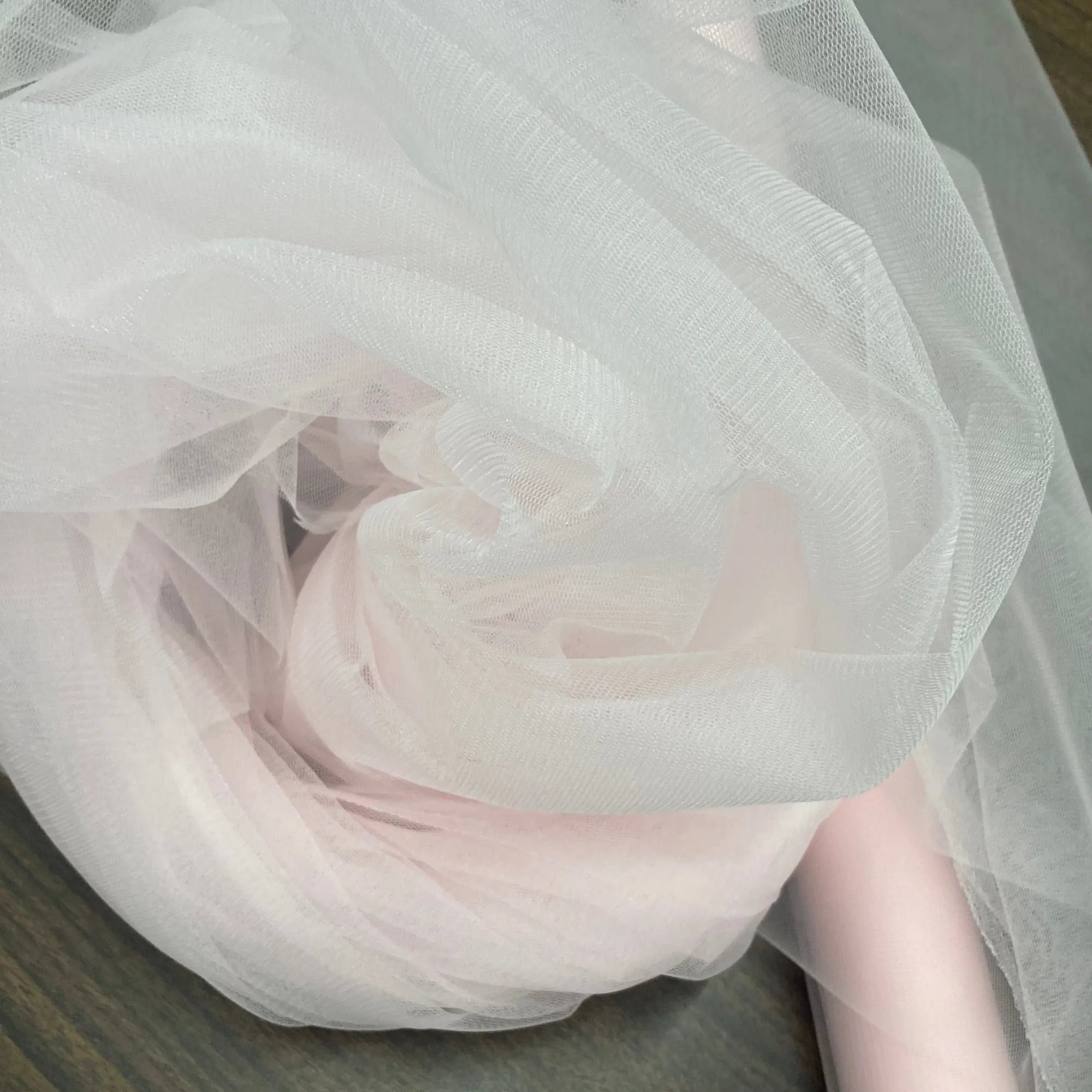 100% Polyester 2-Way Stretch Net Mesh Fabric | Lace USA - W-6560