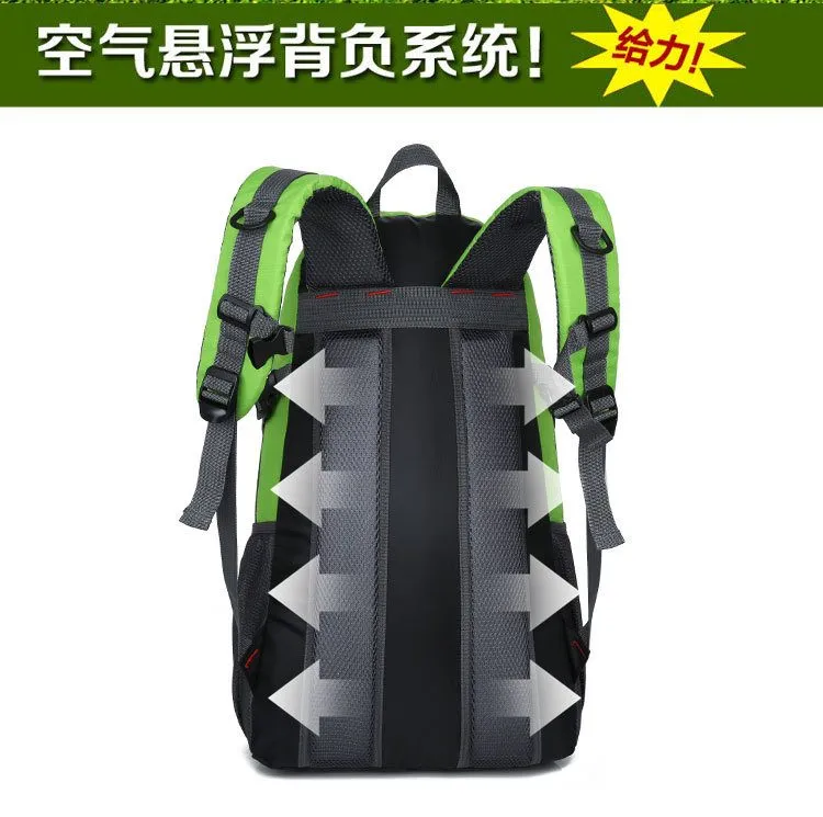 40L Waterproof Backpack Travel Outdoor Bags USB Charge Anti Theft Sports Bag