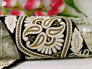 9 Yard Indian Decorative 15cm  Dresses Laces Embroidery Gown Border Fabric Trim DIY Crafting Saree Ribbon Sewing Dress Purse Home Décor Tape