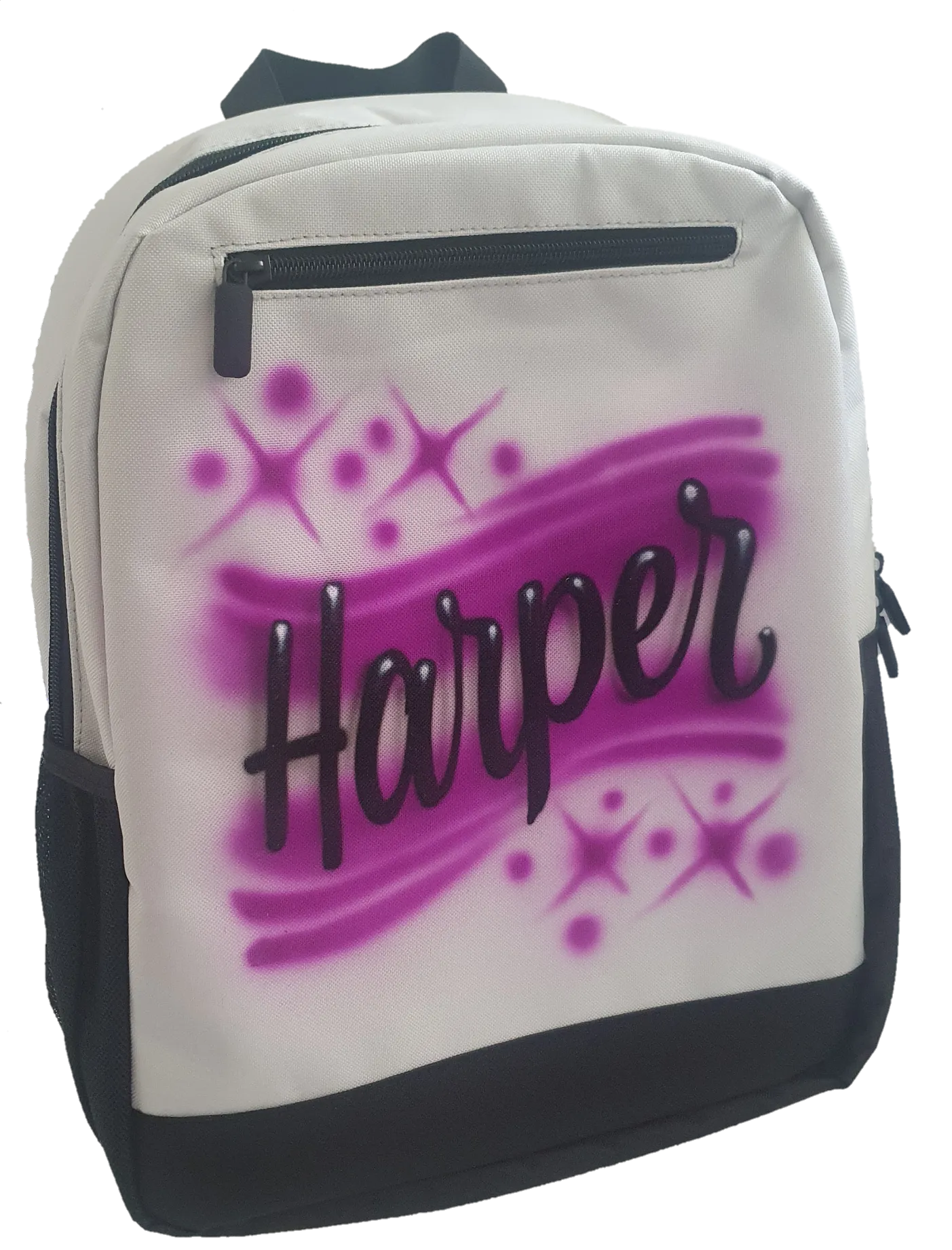 Airbrush Backpack Name Design 006