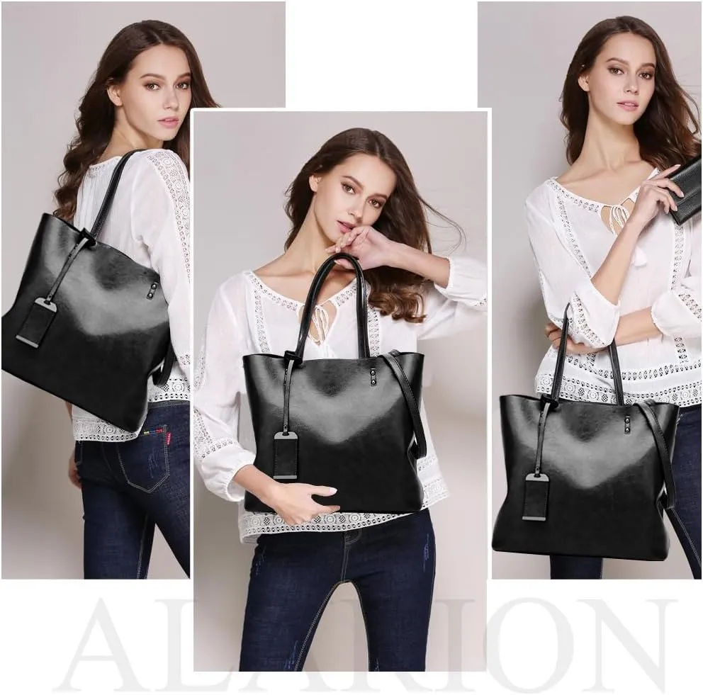 ALARION Women Top Handle Satchel Handbags Shoulder Bag Messenger Tote Bag Purse