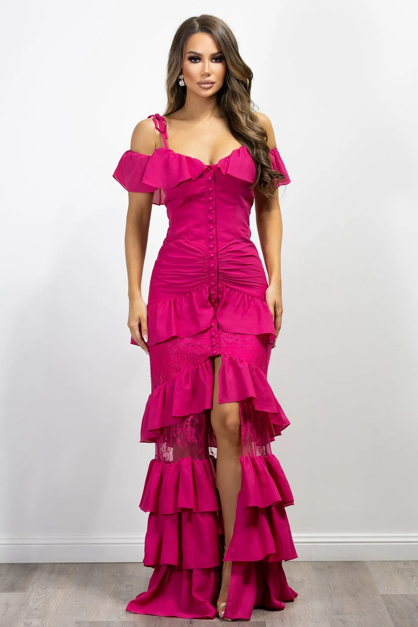 Alessandra Gown- Magenta.