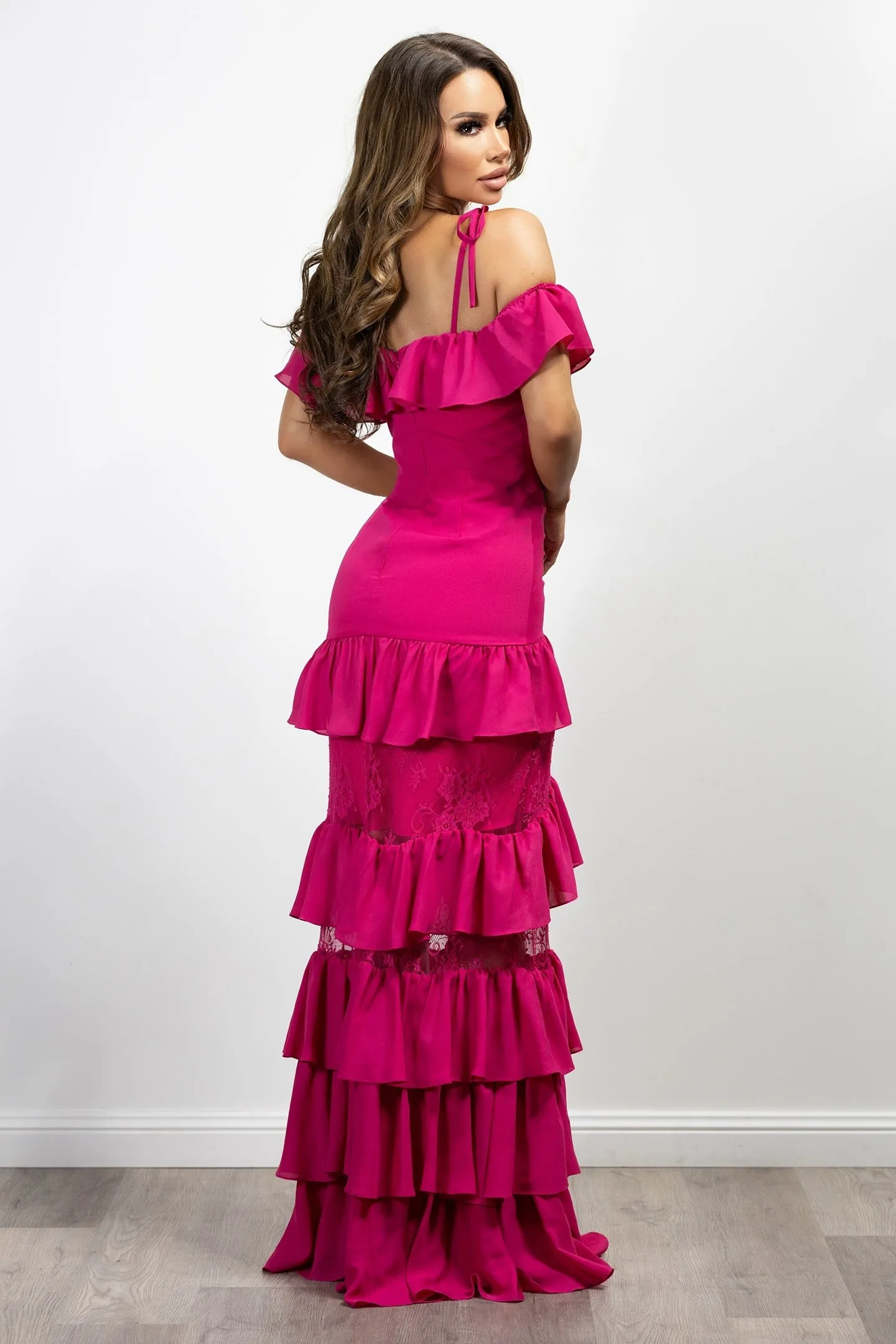 Alessandra Gown- Magenta.