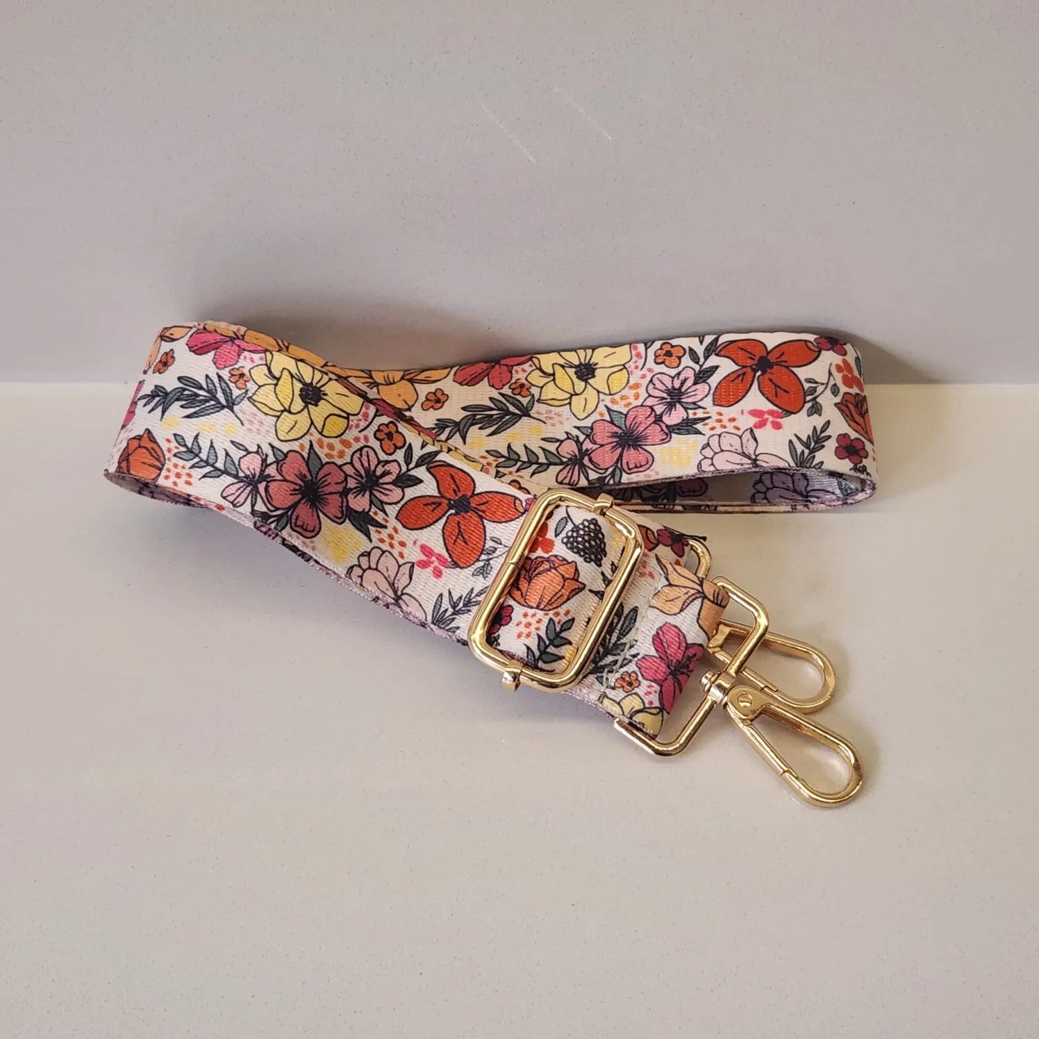 Bag Strap - Floral Whimsy