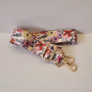 Bag Strap - Floral Whimsy