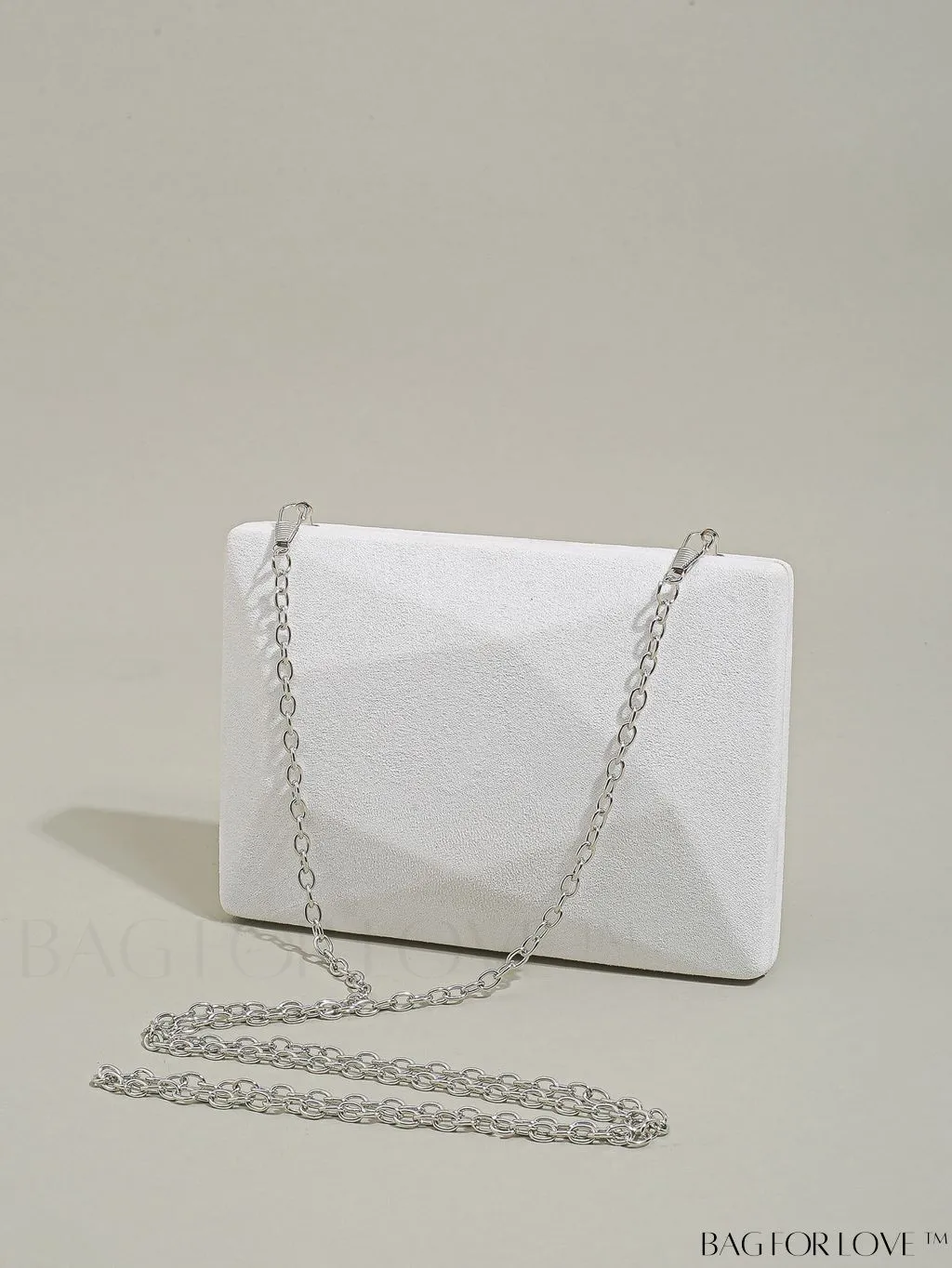BagForLove - Multicolor Twilly Chain Handle Clutch: Elegant Evening Bag for Women, Wedding & Prom