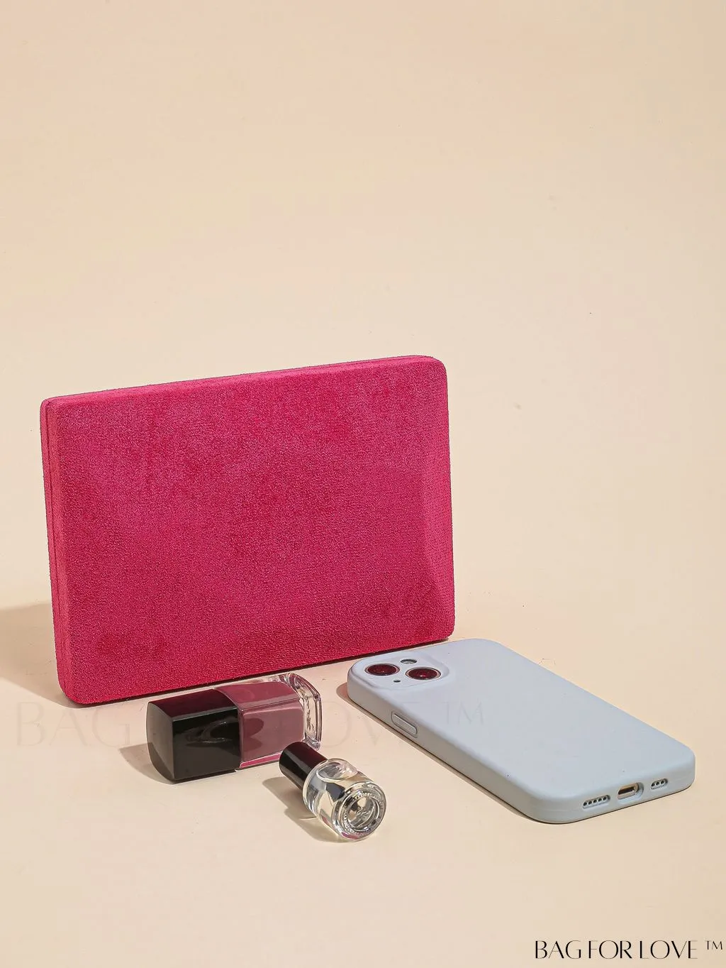 BagForLove - Multicolor Twilly Chain Handle Clutch: Elegant Evening Bag for Women, Wedding & Prom
