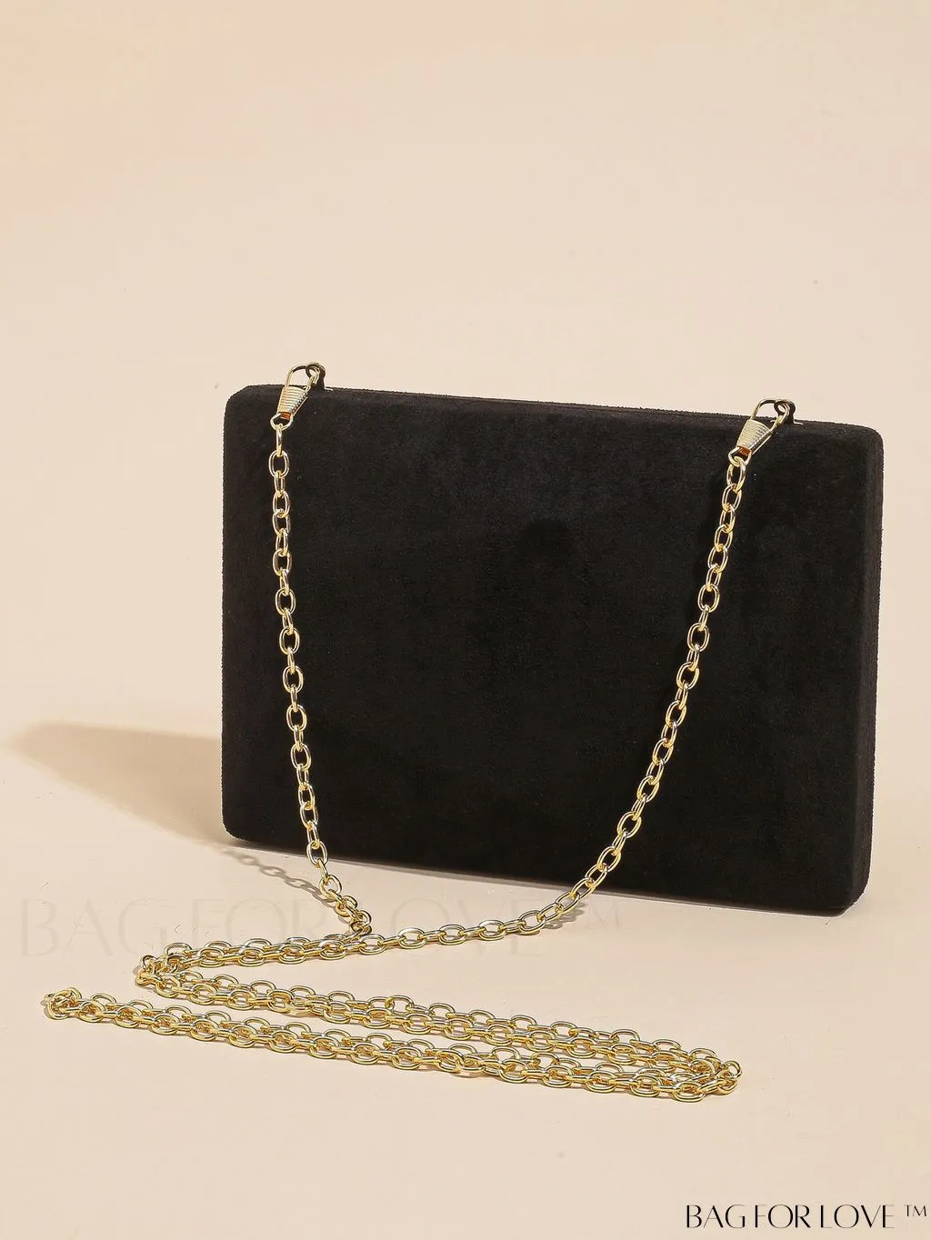 BagForLove - Multicolor Twilly Chain Handle Clutch: Elegant Evening Bag for Women, Wedding & Prom