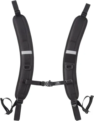 BASSDASH Backpack Straps Replacement Adjustable Padded Shoulder Straps for Backpack Dry Bag (Ladder Lock Buckles)