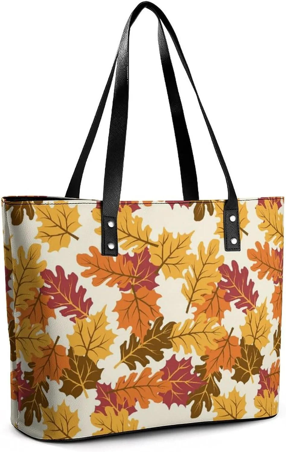 Bees Chamomiles Print Hobo Handbags With Zipper Large Capacity Satchel Tote Bag Shoulder Bag