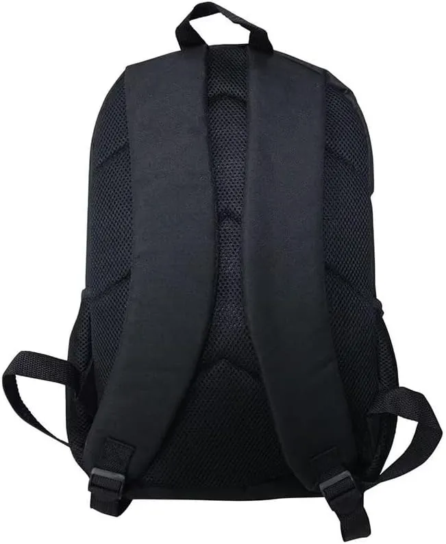 Beginterest 2Pcs Skull Backpacks Set for School Funny Skeleton Backpack and Lunch Box for Kids Girls Boys