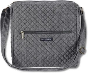 Bella Taylor Large Crossbody Purse for Women | Shoulder Bag with Adjustable Strap