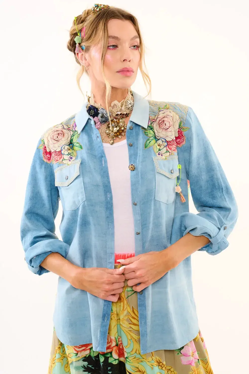 Birth of Venus Button Down Shirt
