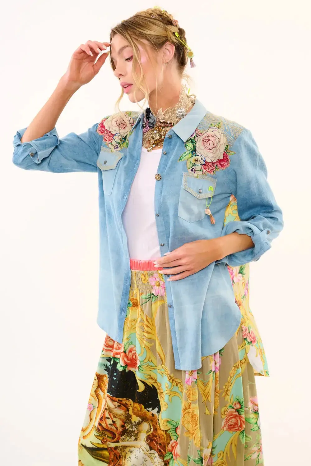 Birth of Venus Button Down Shirt