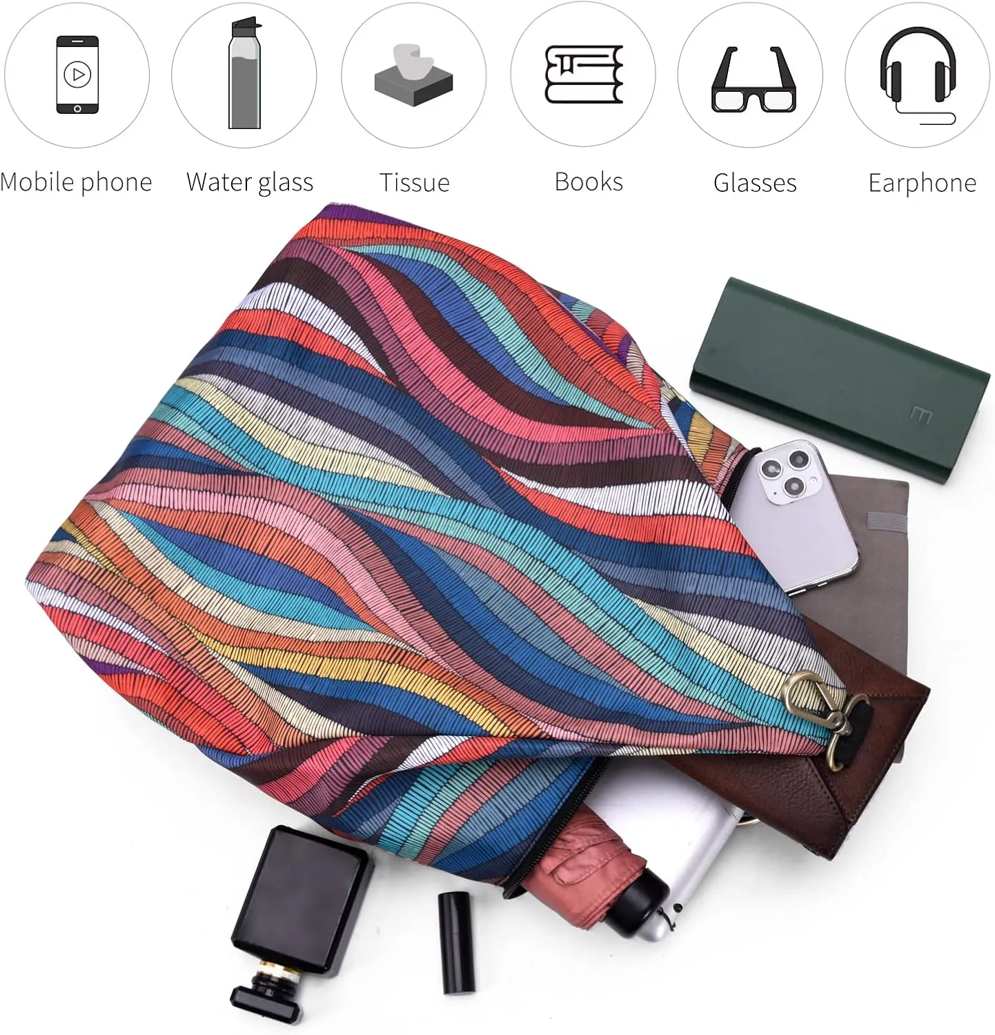Black Butterfly Premium Backpack for Women, Bohemia Style Fashion Casual Daypack Backpack, Small Backpack Purse (0050-multicolor)