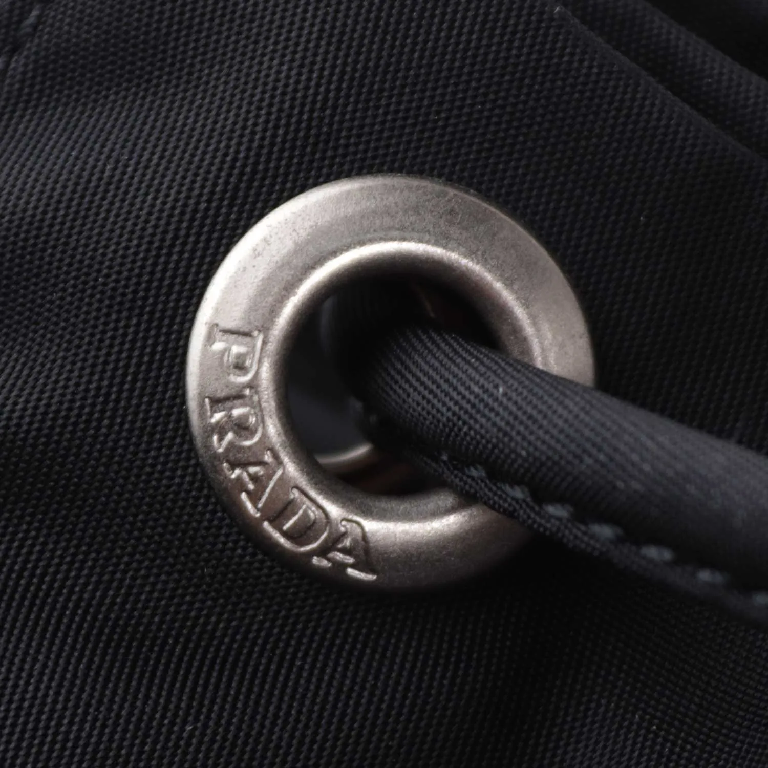 Black Medium Tessuto Nylon Backpack