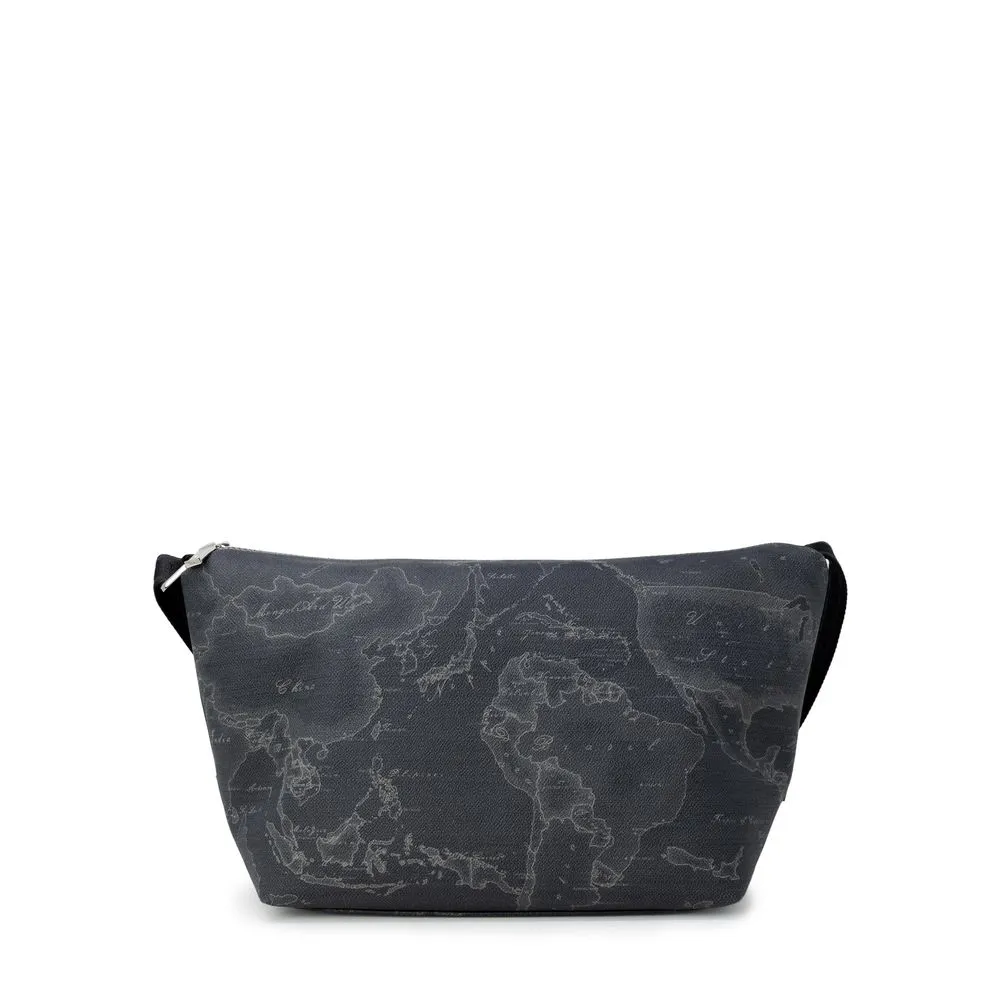 Black Polyester Handbag