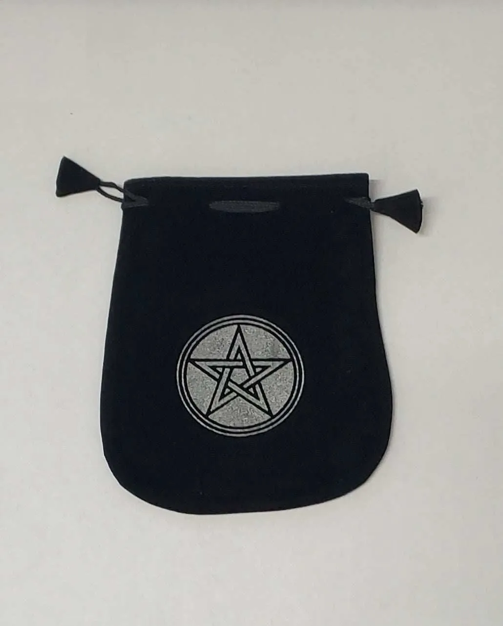 Black Velvet Spirit Bags with Assorted Symbols
