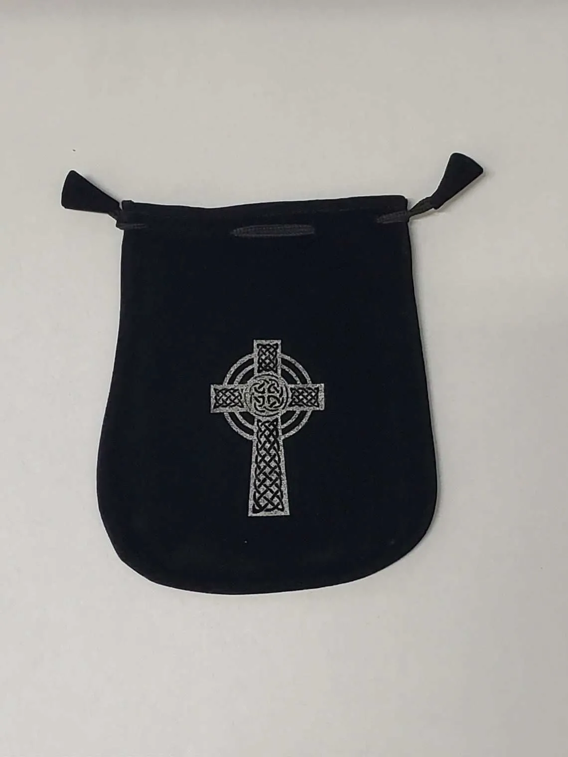 Black Velvet Spirit Bags with Assorted Symbols
