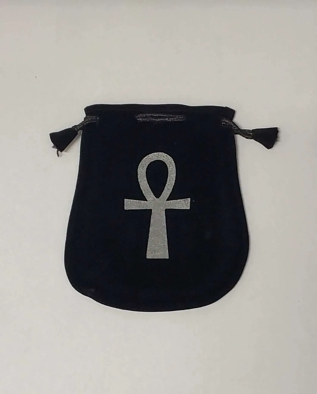 Black Velvet Spirit Bags with Assorted Symbols