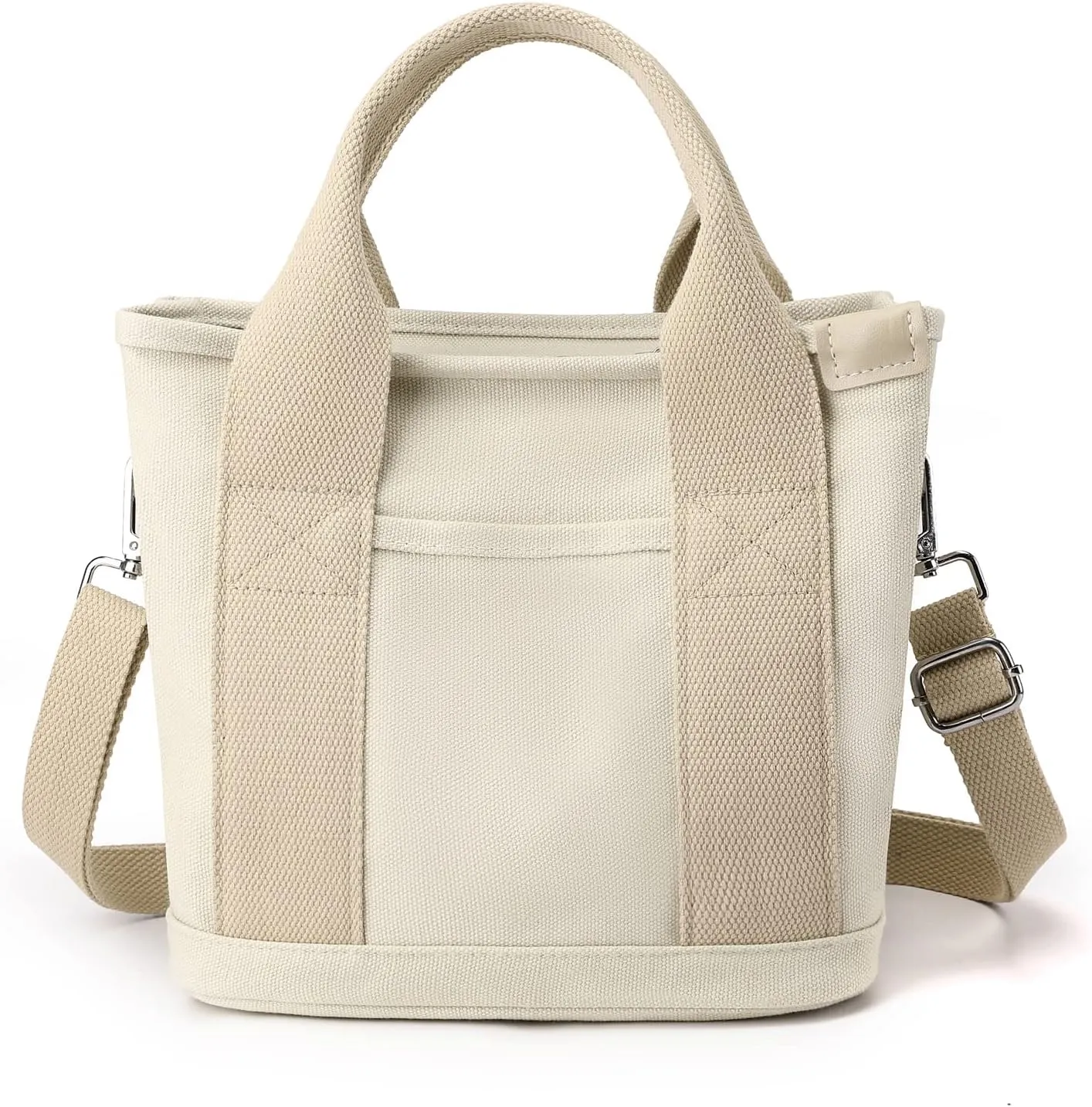 Blostirno Women's Small Canvas Tote Bag Stylish Satchel Mini Shoulder Crossbody Bags Fashion Hobo Messenger Purse Handbags