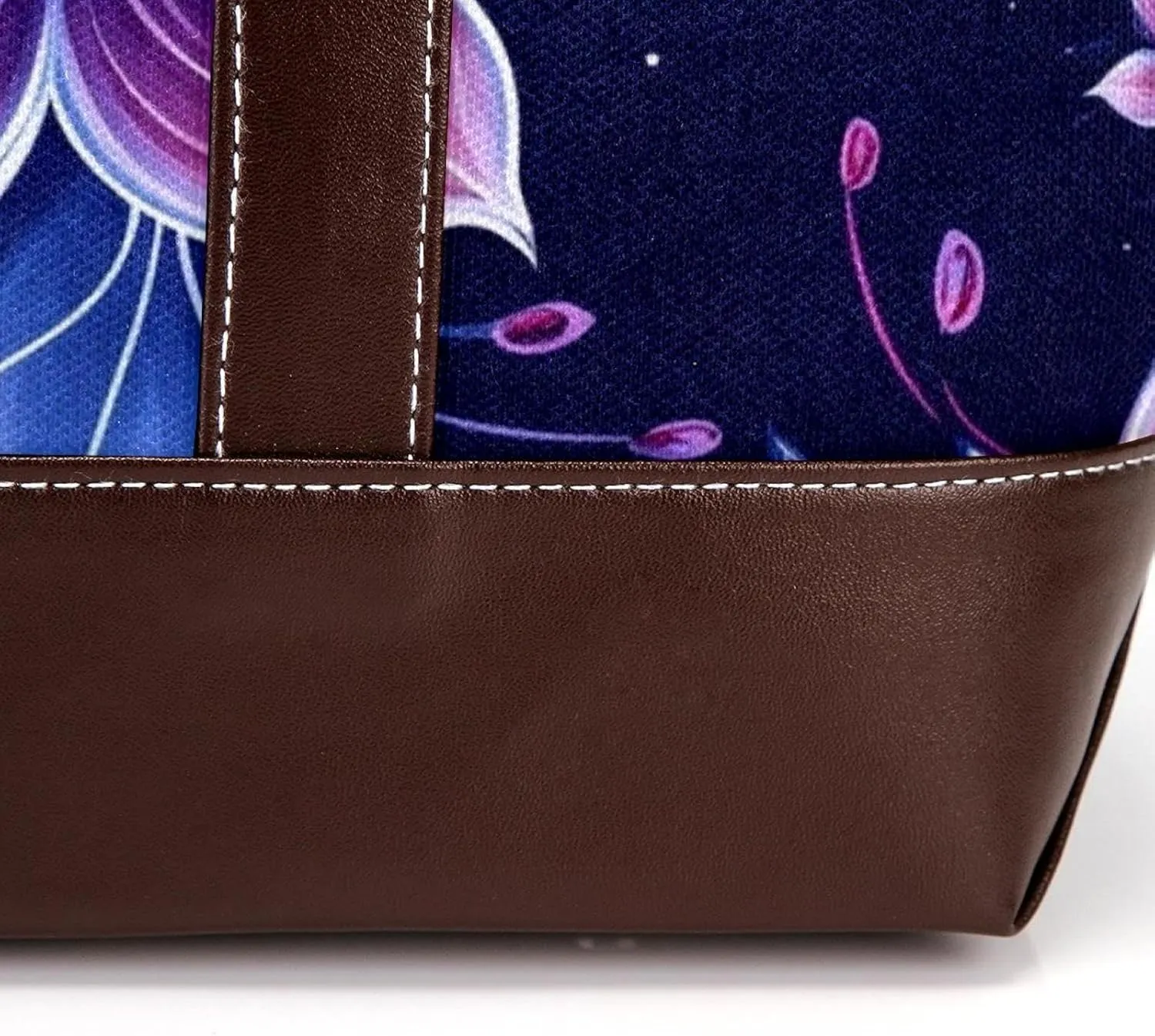 Boho Floral-12 Shoulder Purses for Women Large Soft Washed Leather Purses and Durable Handbags