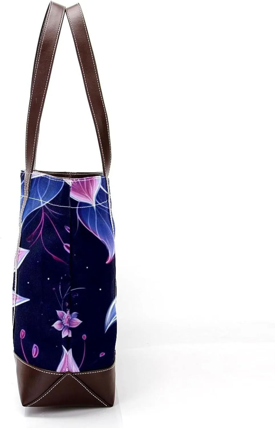 Boho Floral-12 Shoulder Purses for Women Large Soft Washed Leather Purses and Durable Handbags