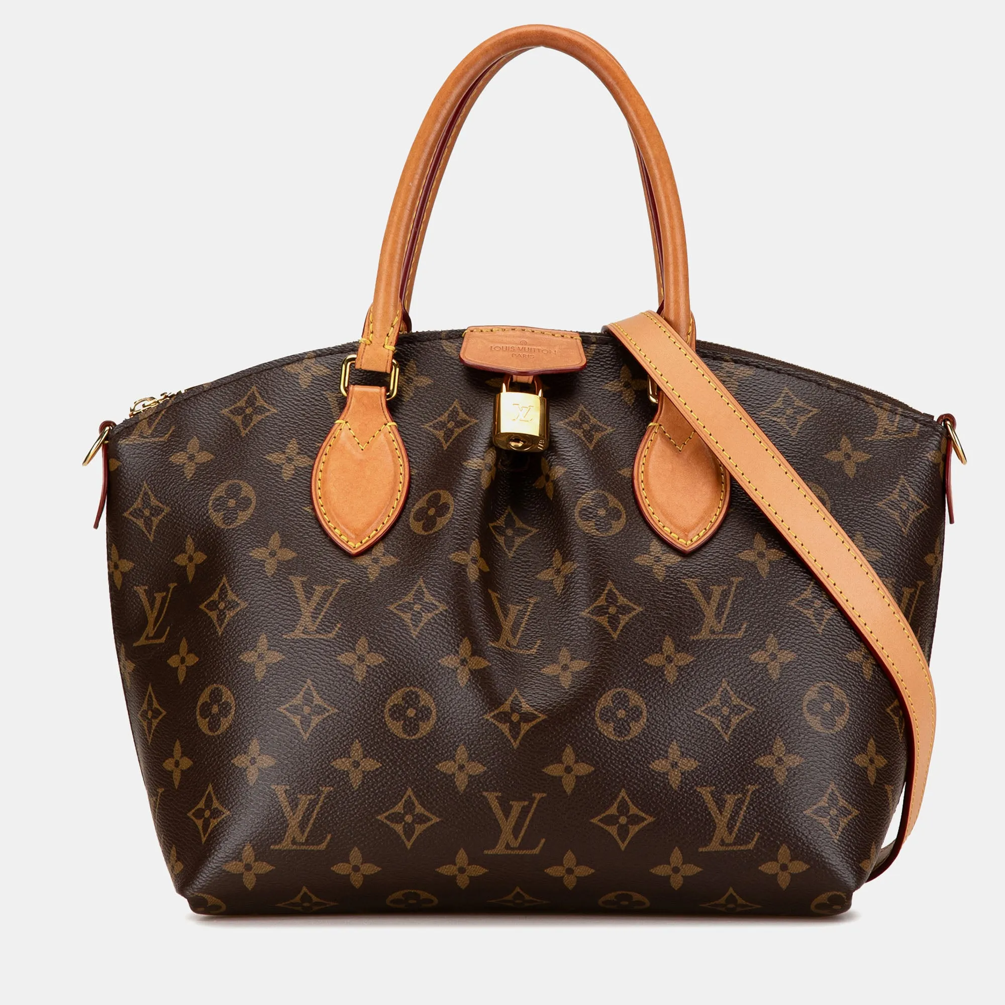 Brown Monogram Canvas Boetie PM Tote Bag