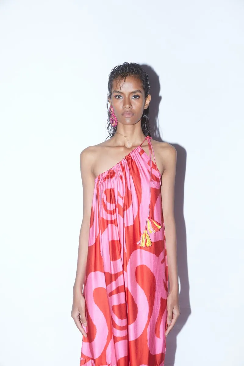 Candy one shoulder dress