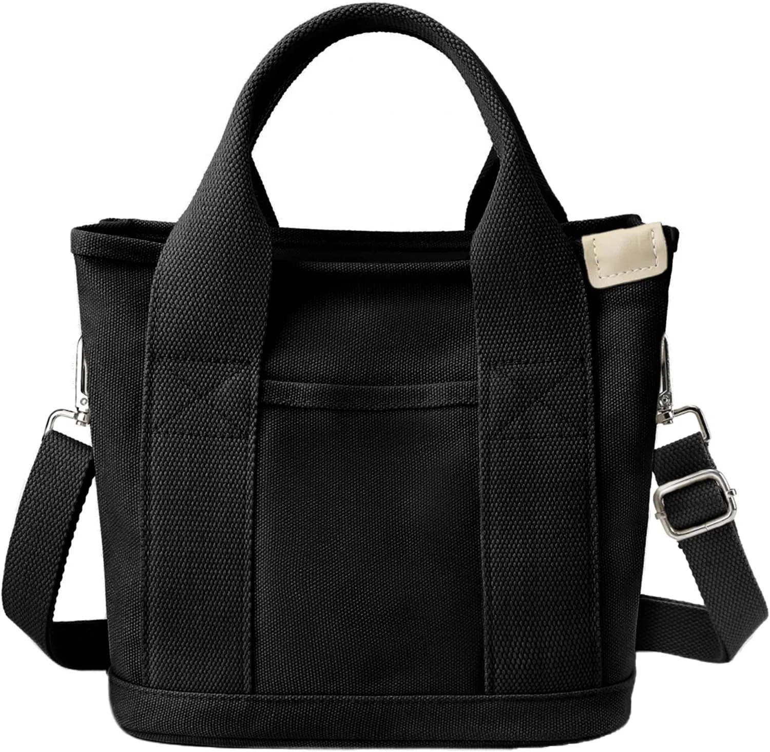Canvas Tote Bag for Women Stylish Crossboy Handbag Casual Hobo Bag Top Handle Satchel with Multiple Pockets