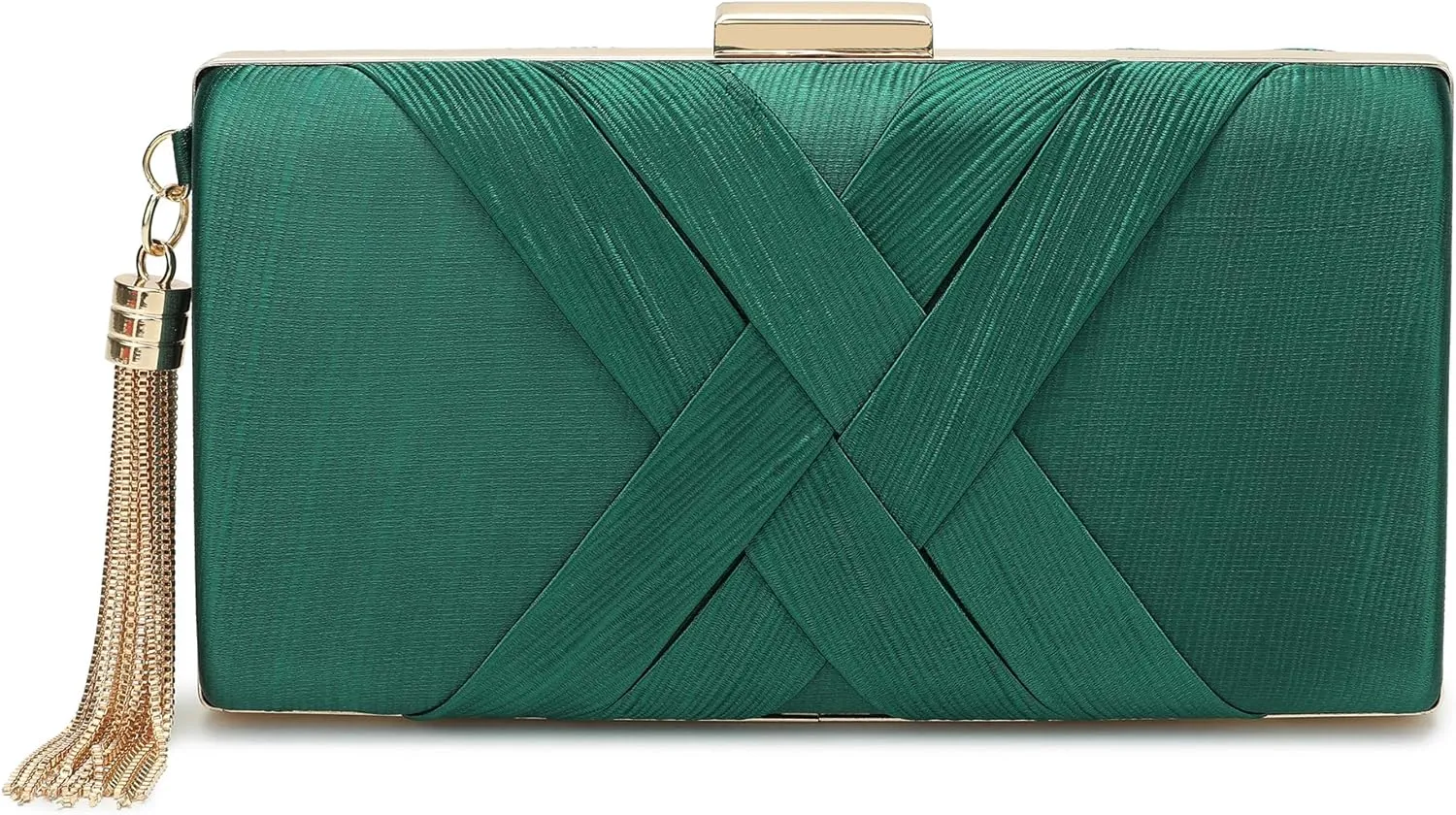 CARIEDO Women's Evening Handbag Clutch Bridal Purse for Wedding Prom Night Out Party