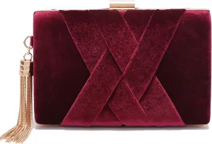 CARIEDO Women's Evening Handbag Clutch Bridal Purse for Wedding Prom Night Out Party
