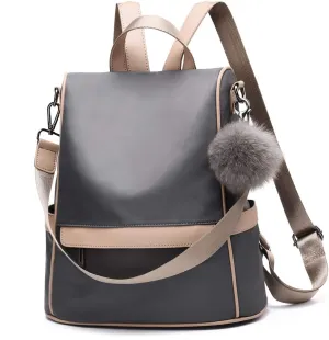 CHERUTY Women Backpack Purse Nylon Anti-theft Fashion Casual Lightweight Travel Shoulder Bag