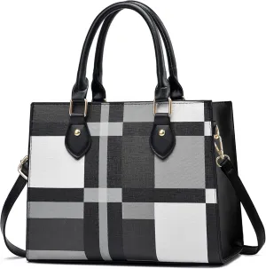 CHICAROUSAL Crossbody Purses and Handbags for Women PU Leather Tote Top Handle Satchel Shoulder Bags