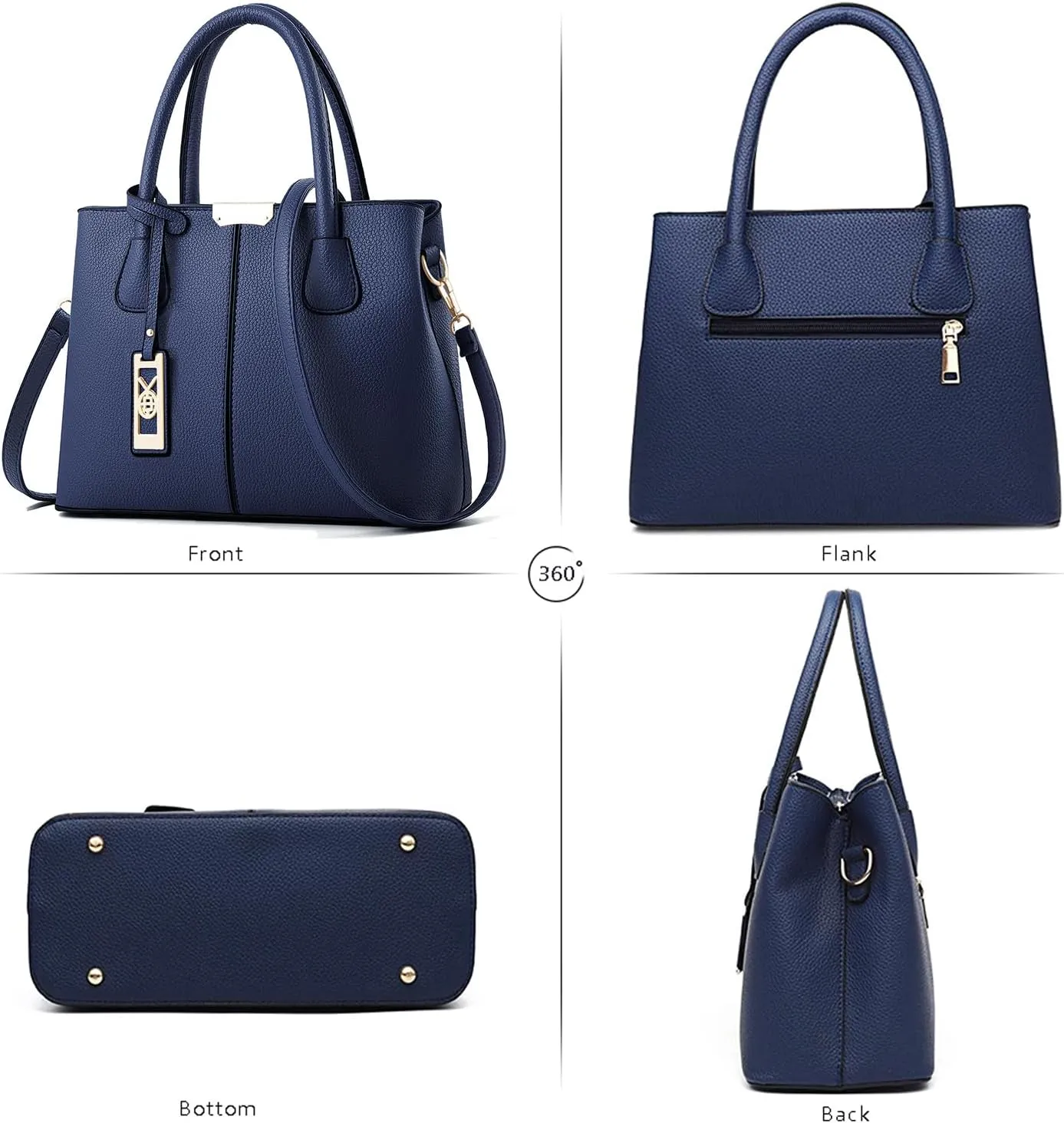 CHICAROUSAL Purses and Handbags for Women Leather Crossbody Bags Women's Tote Shoulder Bag
