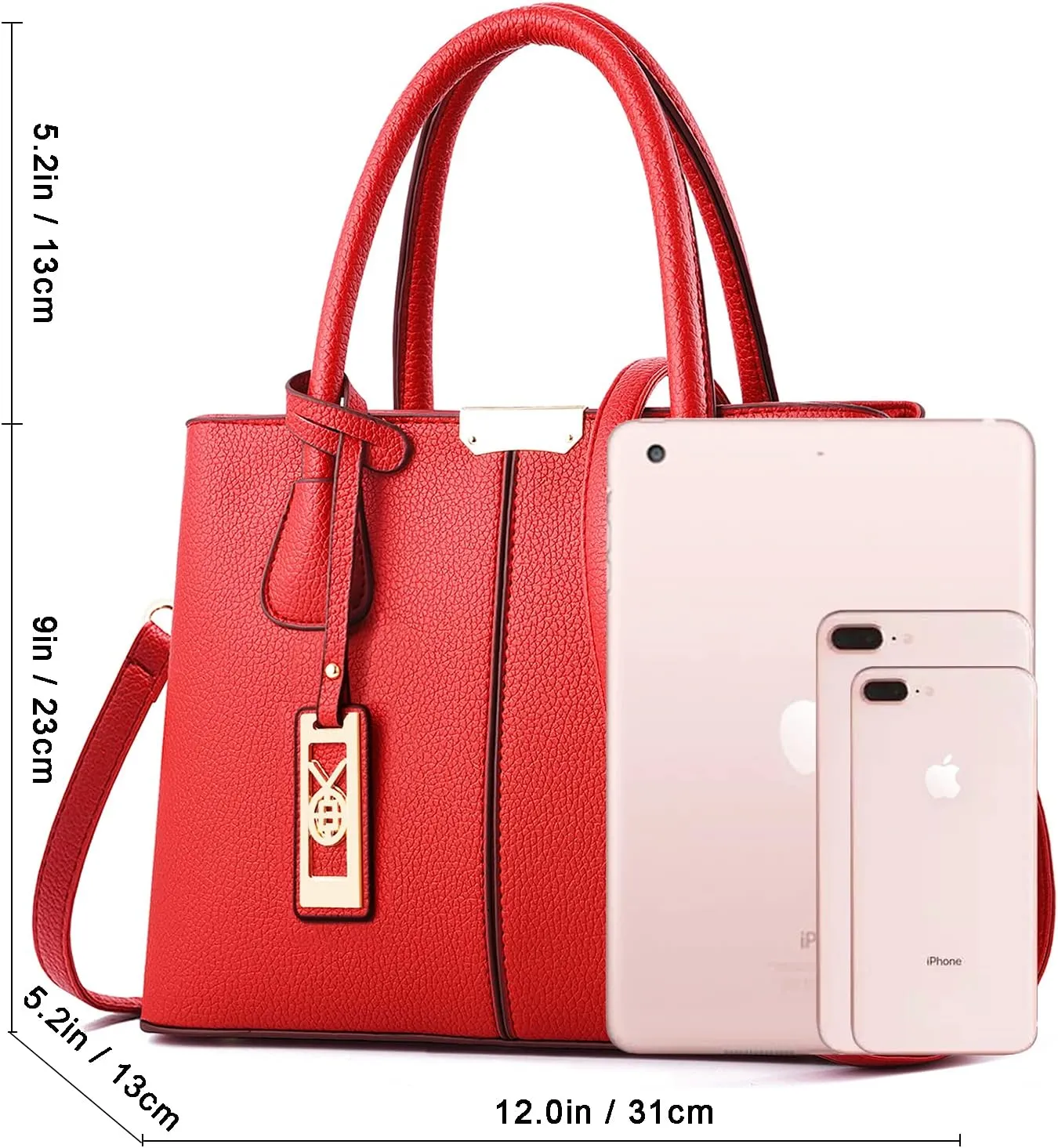 CHICAROUSAL Purses and Handbags for Women Leather Crossbody Bags Women's Tote Shoulder Bag