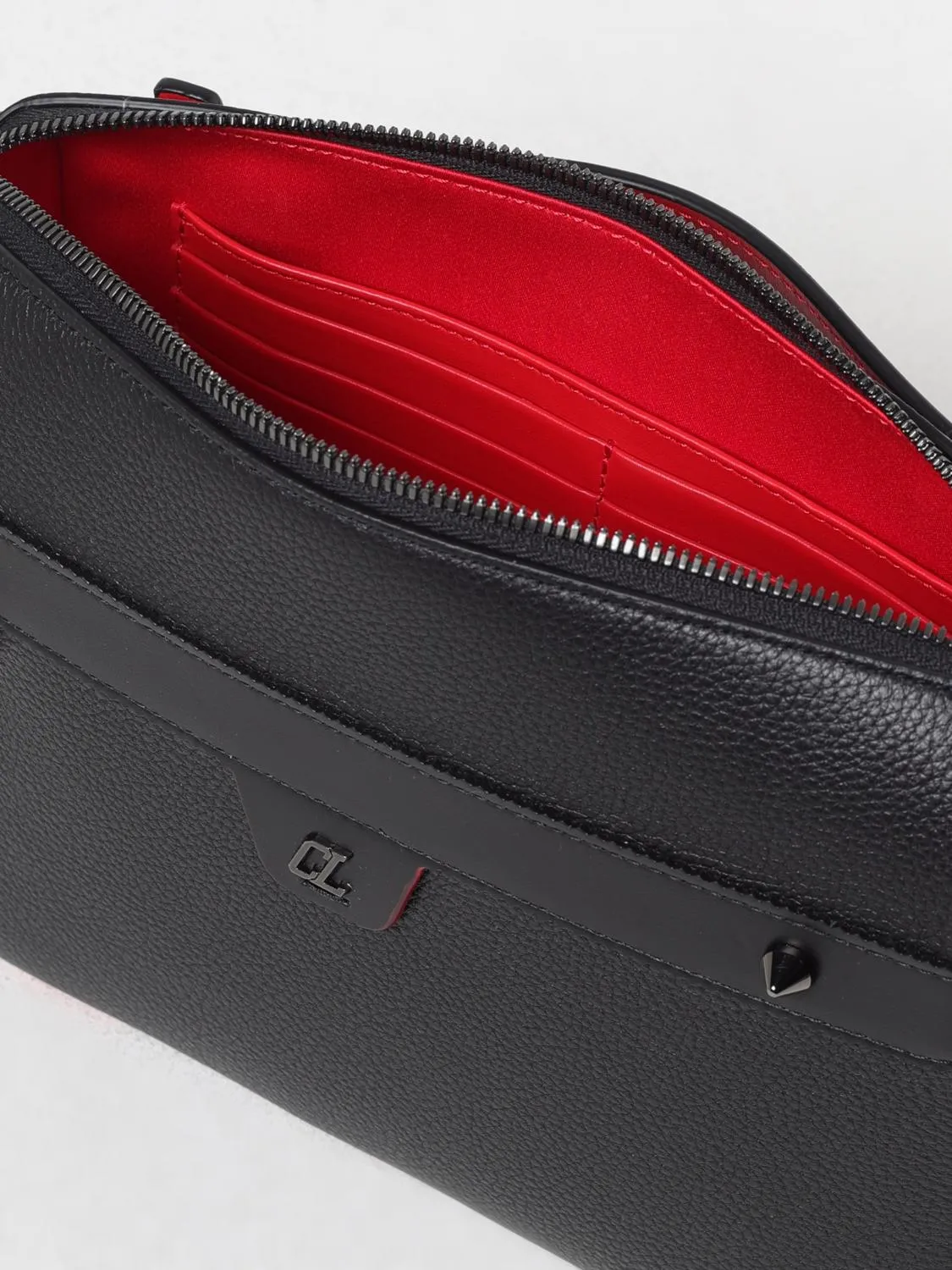 Christian Louboutin Shoulder Bag Men Black