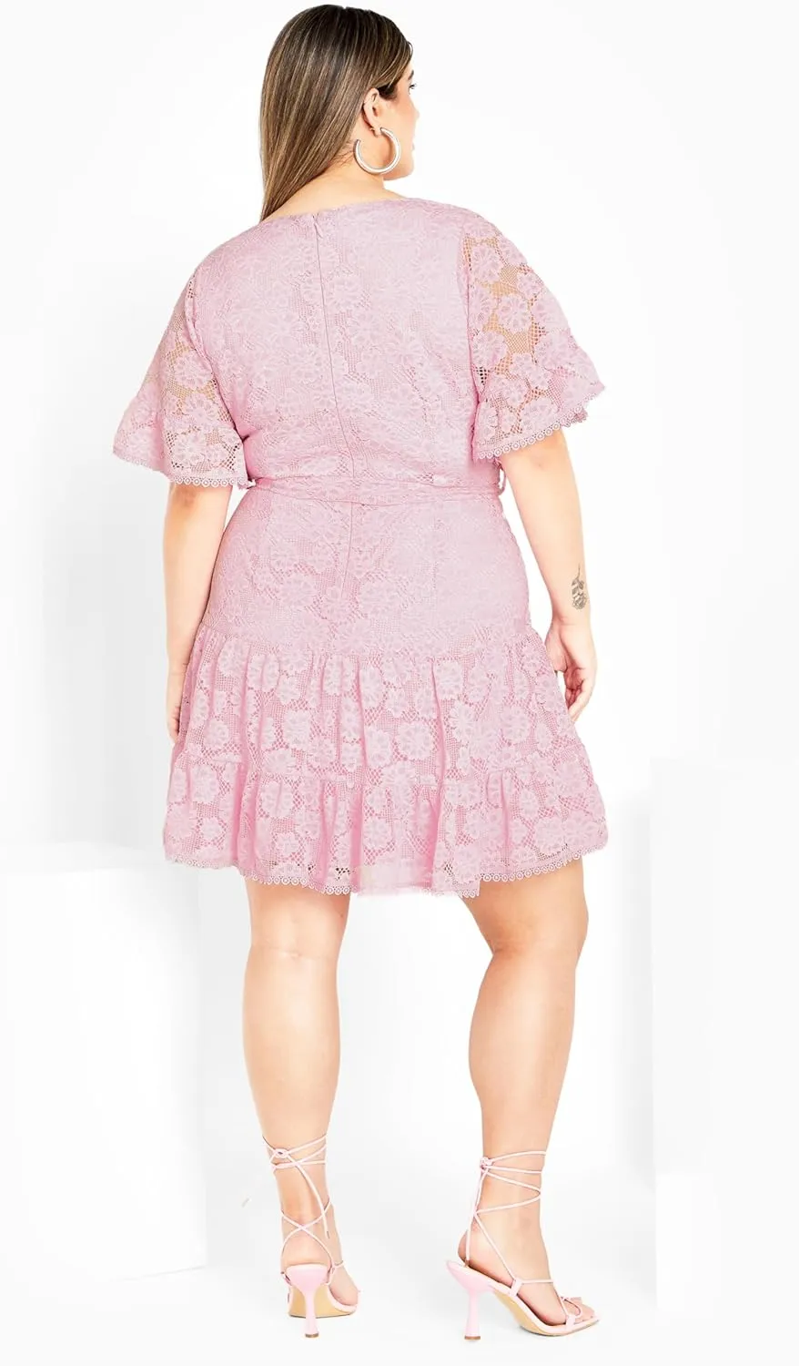City Chic Women's Plus Size Garden Kisses Dress