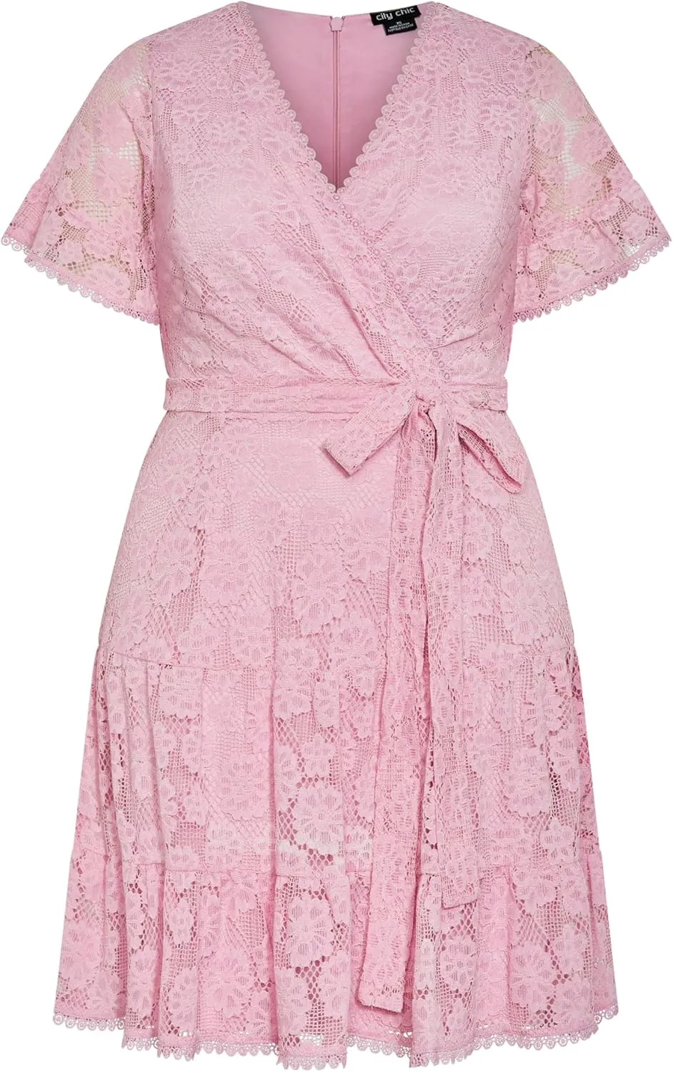 City Chic Women's Plus Size Garden Kisses Dress
