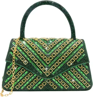Clutch Purses for Women Sparkly Rhinestones Purses and Handbags for Wedding Party Evening Crossbody Bag with Chain