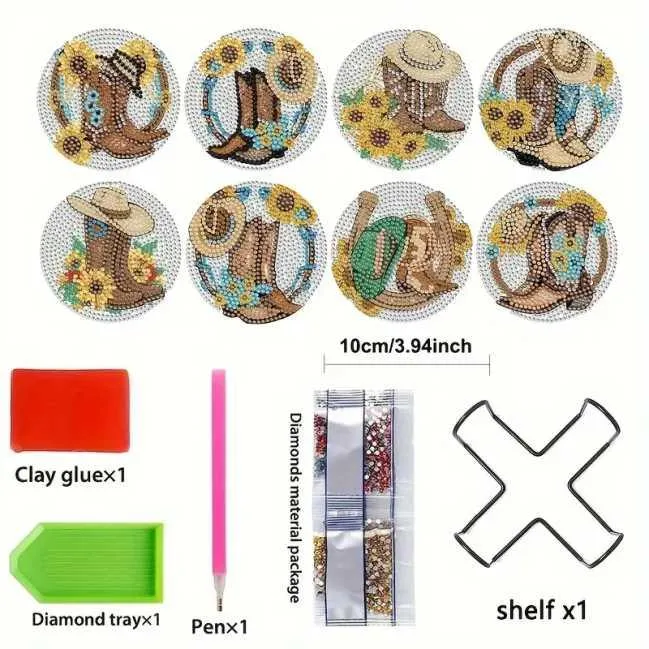 Coasters - Country Boots