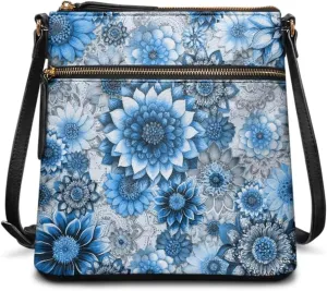 Coldinair Crossbody Purse PU with Adjustable Strap Handbags Purses Shoulder Bag Traveling Workout Crossbody Bags for Women