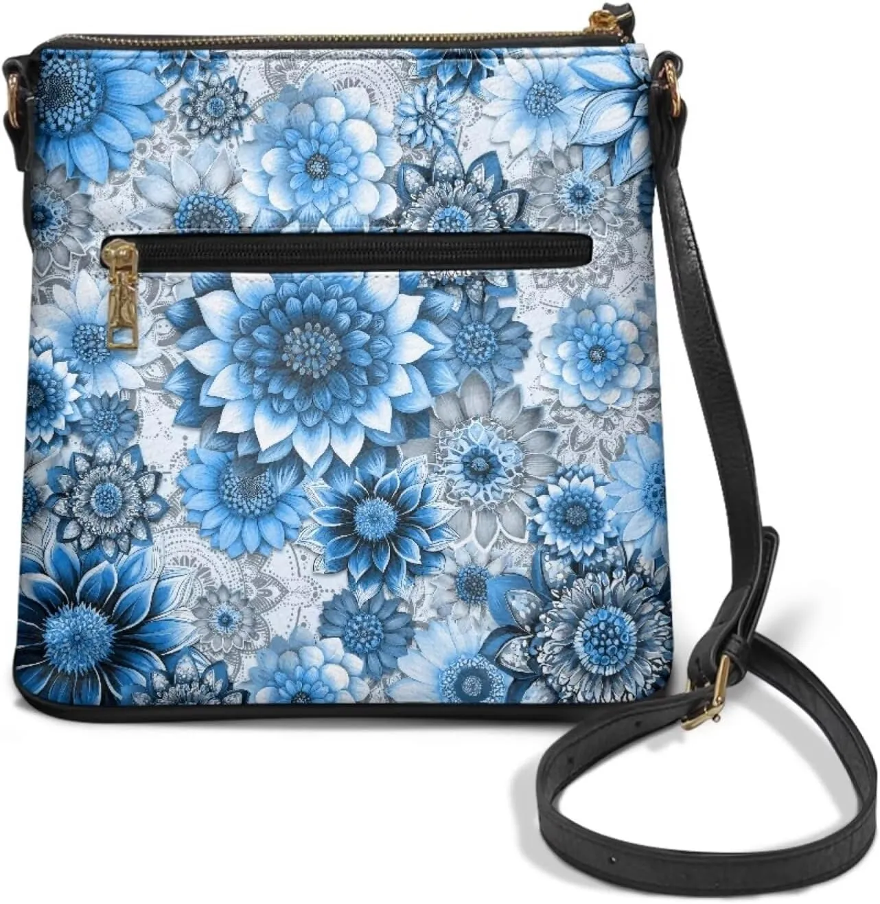 Coldinair Crossbody Purse PU with Adjustable Strap Handbags Purses Shoulder Bag Traveling Workout Crossbody Bags for Women