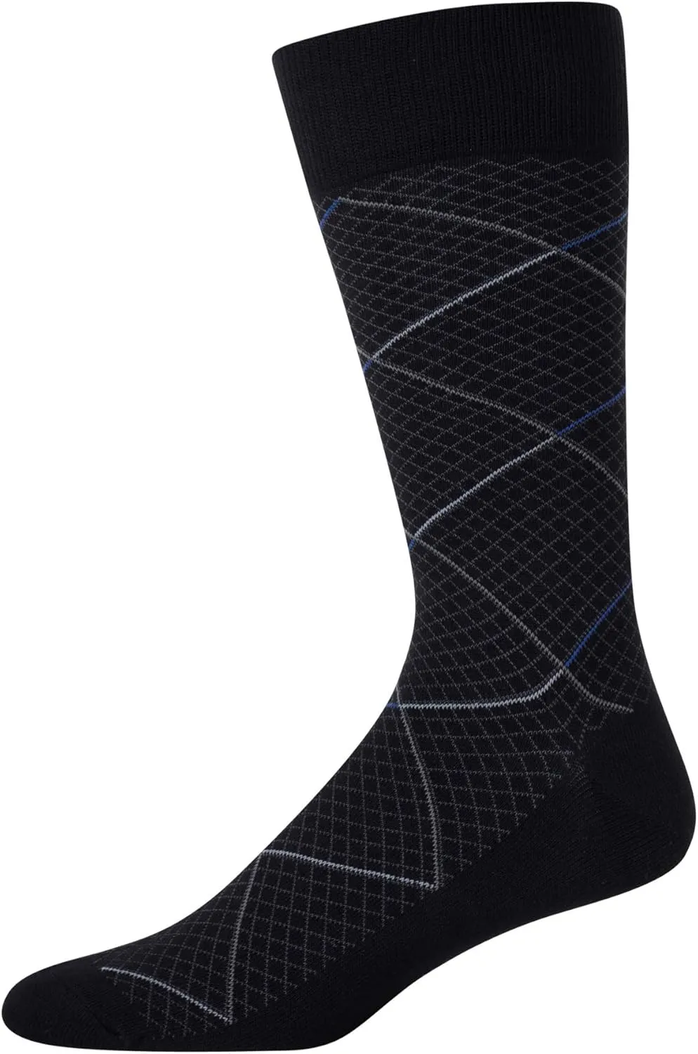 Cole Haan Men's Cotton Blend Crew Dress Socks (6 Pairs)