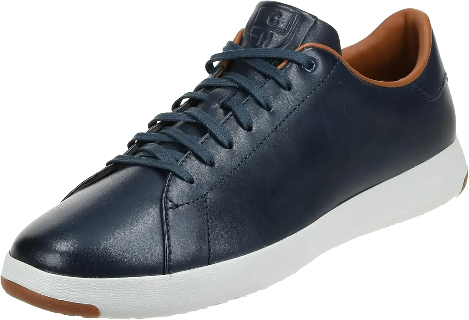 Cole Haan Men's Grandpro Tennis Fashion Sneaker, Blazer Blue Hand Stain, 14 W US
