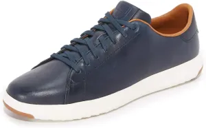 Cole Haan Men's Grandpro Tennis Fashion Sneaker, Blazer Blue Hand Stain, 8 M US