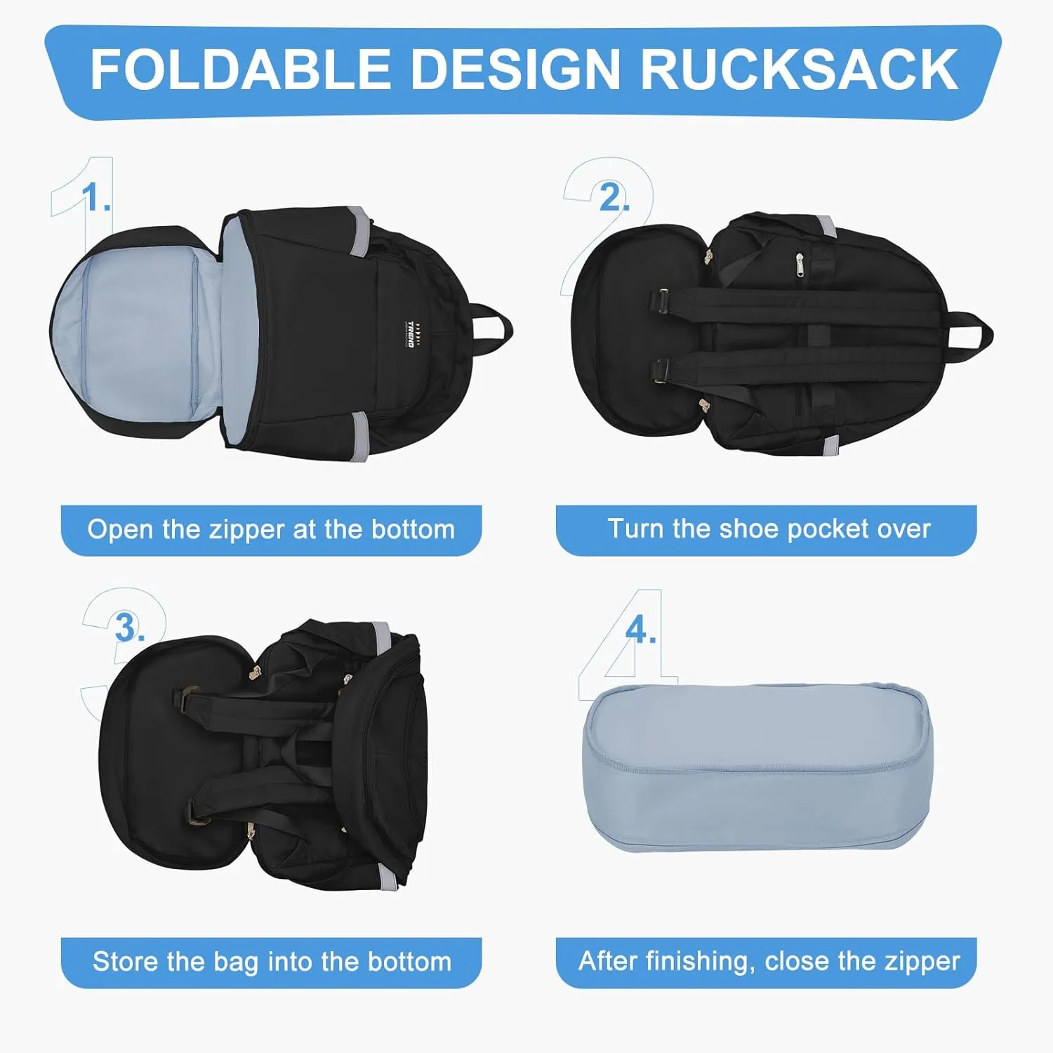 coofay Small Gym Backpack For Women Men Black Travel Backpack With Shoe Compartment Waterproof Sports Backpacks Small Gym Bag for Women Dance Backpacks For Dancers