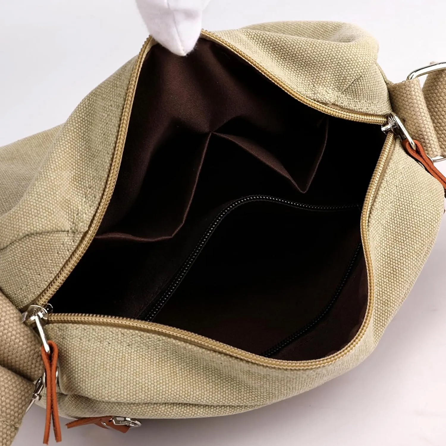Crossbody Bag for Women Small Canvas Lightweight Casual Purses for Travel Daily