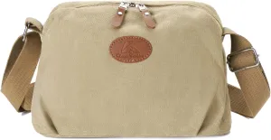 Crossbody Bag for Women Small Canvas Lightweight Casual Purses for Travel Daily