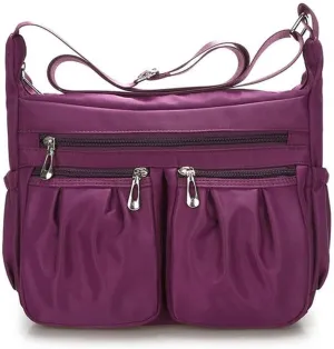 Crossbody Bag for Women Waterproof Shoulder Bag Nylon Casual Travel Purses and Handbags Lightweight Work Bag